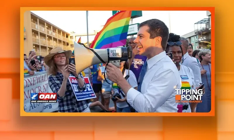 Video still from Tipping Point on One America News Network
