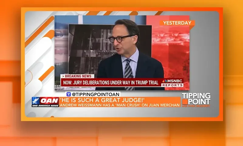 Video still from Tipping Point on One America News Network