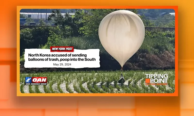 Video still from Tipping Point on One America News Network
