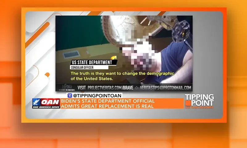 Video still from Tipping Point on One America News Network