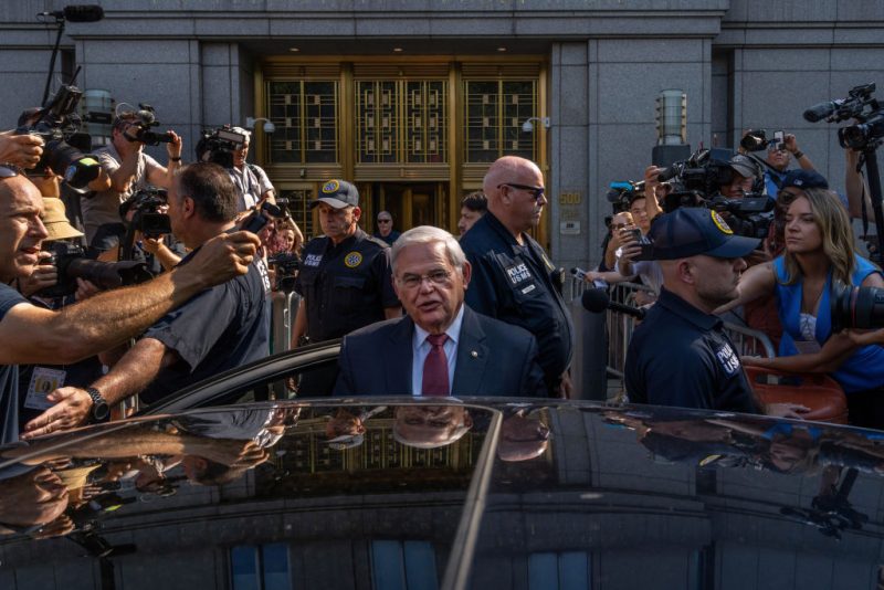 Sen. Menendez Denies Reports He’s Resigning After Conviction