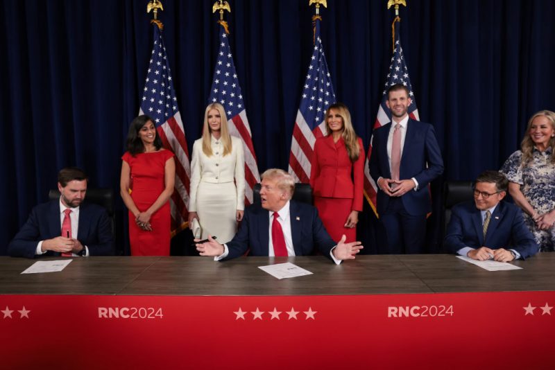 Trump Signs Paperwork To Officially Accept GOP Nomination For President