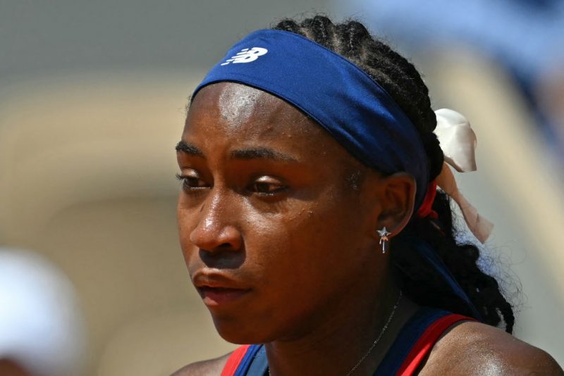 Coco Gauff Brought To Tears After Argument With Chair Umpire Over Controversial Call In Heartbreaking Olympics Loss