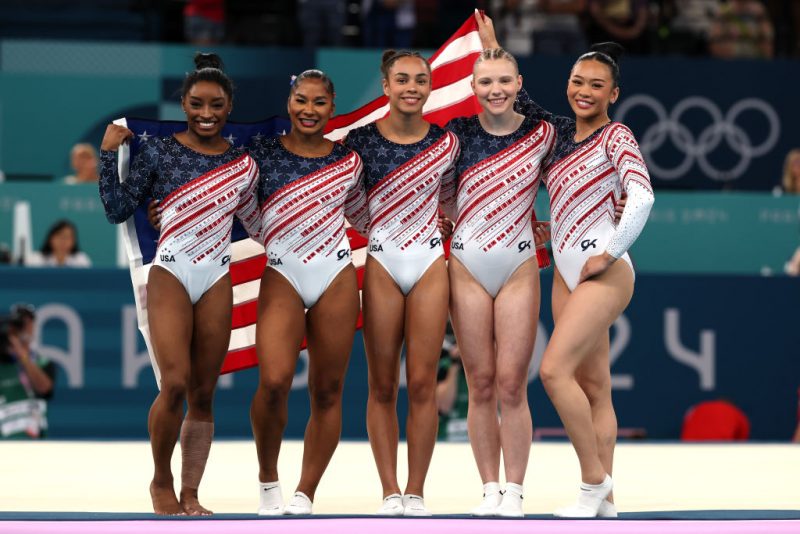Simone Biles And USA Gymnastics Win Gold Medal In Olympics Team Final