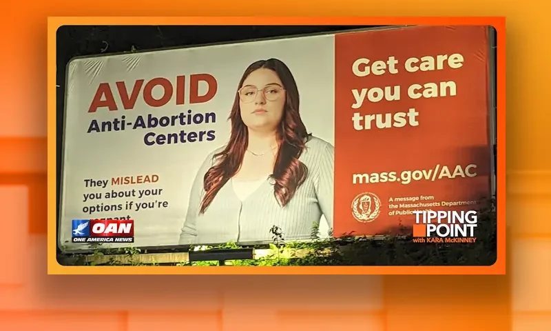 Video still from Tipping Point on One America News Network