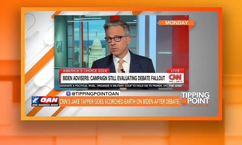 Video still from Tipping Point on One America News Network
