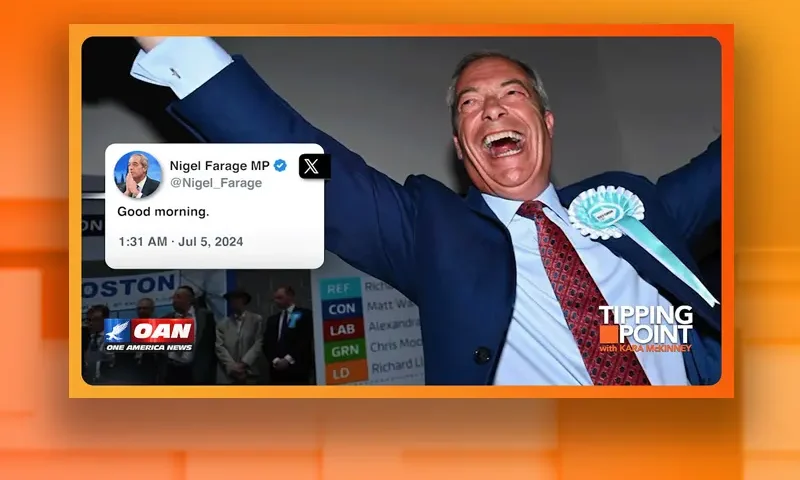 Video still from Tipping Point on One America News Network