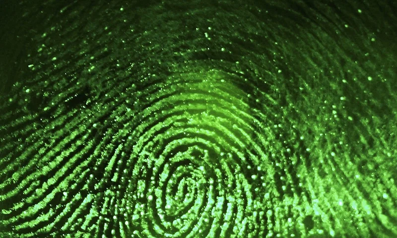 SYDNEY, NSW - AUGUST 11: A fingerprint is scanned at Argus Soloutions August 11, 2005 in Sydney, Australia. The Australian Federal Government are considering including biometric data such as fingerprints, iris scans, or facial recognition on a national identity card in a bid to combat fraud, illegal immigration and terrorism. Details of individuals' biometrics would be stored on the card in an algorithmic code to prevent identity theft. (Photo by Ian Waldie/Getty Images)