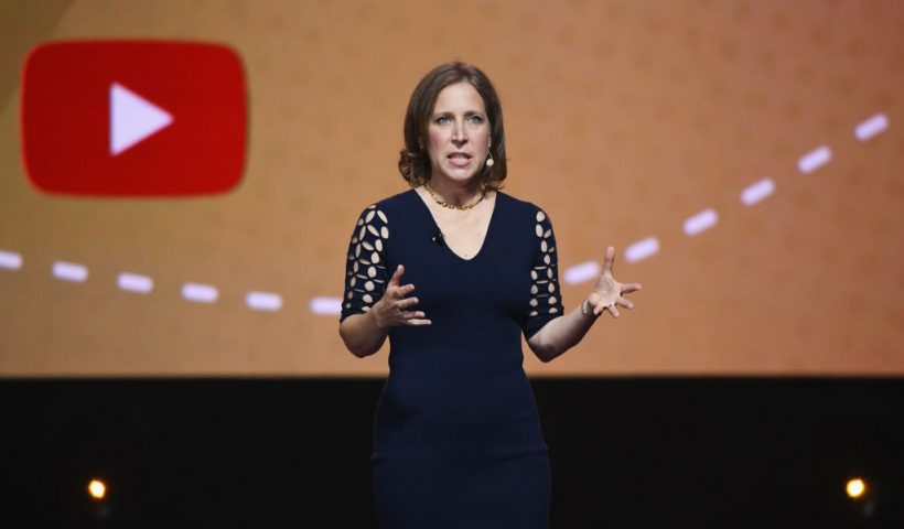 NEW YORK, NY - MAY 03: YouTube CEO Susan Wojcicki speaks onstage during the YouTube Brandcast 2018 presentation at Radio City Music Hall on May 3, 2018 in New York City. (Photo by Noam Galai/Getty Images)