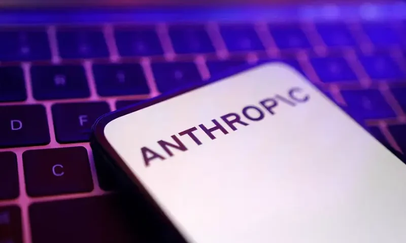 Anthropic logo is seen in this illustration taken May 20, 2024. REUTERS/Dado Ruvic/Illustration/File Photo