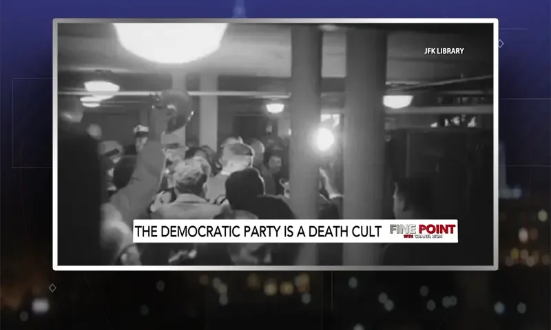 Video still from Fine Point on One America News Network