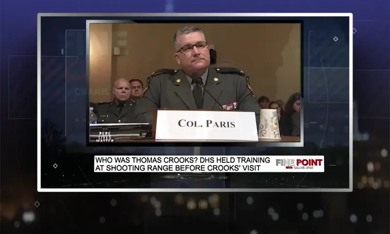 Video still from Fine Point on One America News Network