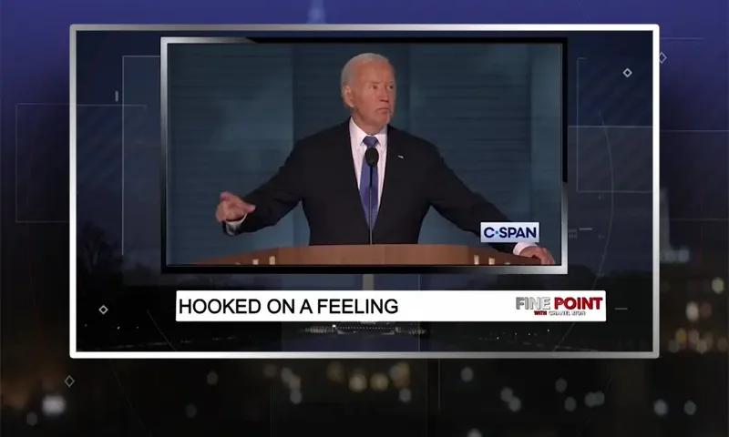 Video still from Fine Point on One America News Network
