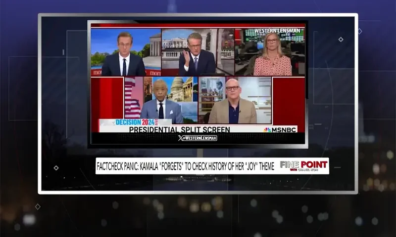 Video still from Fine Point on One America News Network