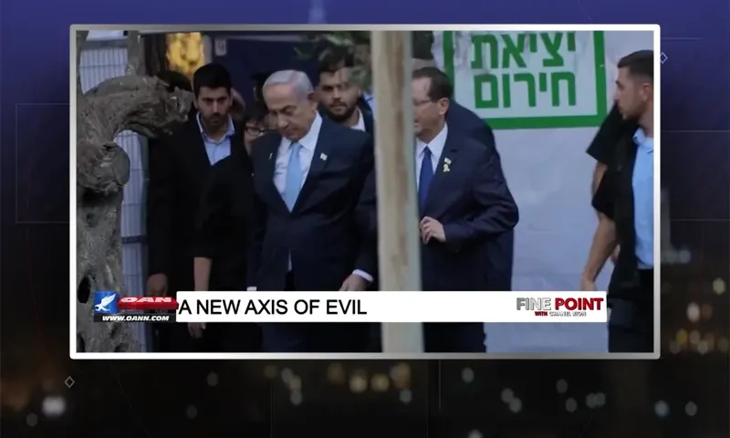 Video still from Fine Point on One America News Network