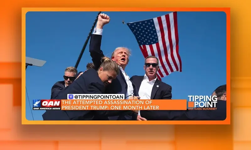 Video still from Tipping Point on One America News Network