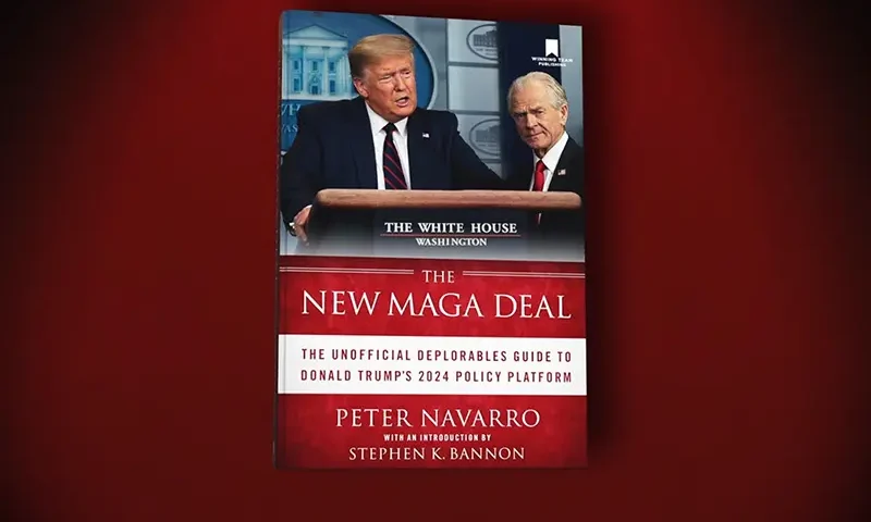 Image of the book cover for Peter Navarro 's New Maga Deal.