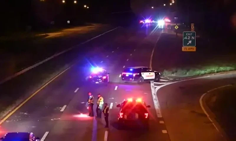 Scene of the crime. (Photo via: New York State Police)