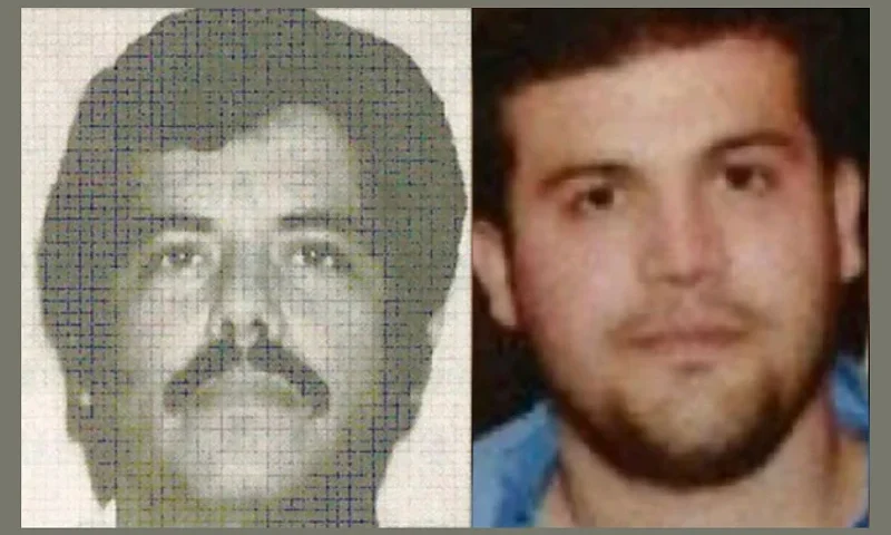 This combination of images shows co-founder of the Sinaloa Cartel Ismael "El Mayo" Zambada (left) and the son of his ex-partner El Chapo, Joaquin Guzman Lopez. (Photo via: U.S. Department of Justice)