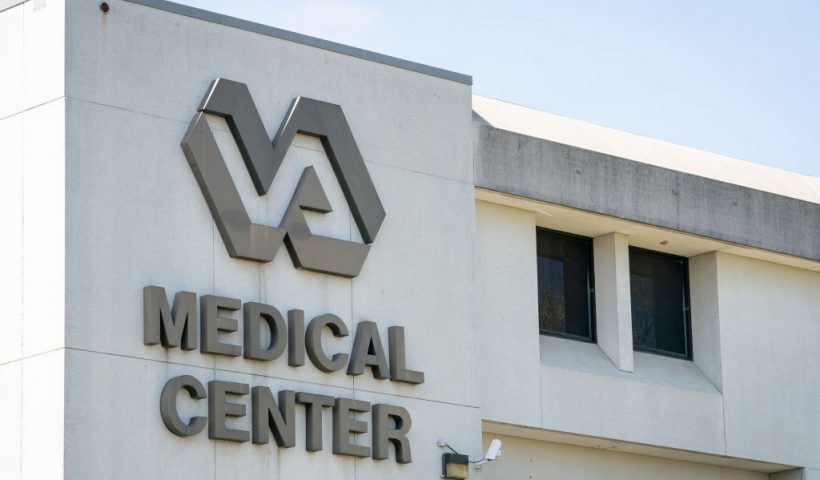 WASHINGTON, DC - APRIL 06: A view of the Washington DC VA Medical Center on April 6, 2020 in Washington, DC. According to local media reports, at least 69 patients and 11 staff members have tested positive for COVID-19. (Photo by Drew Angerer/Getty Images)
