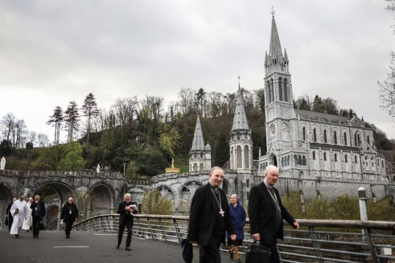 Historic French Church Partially Destroyed By Fire