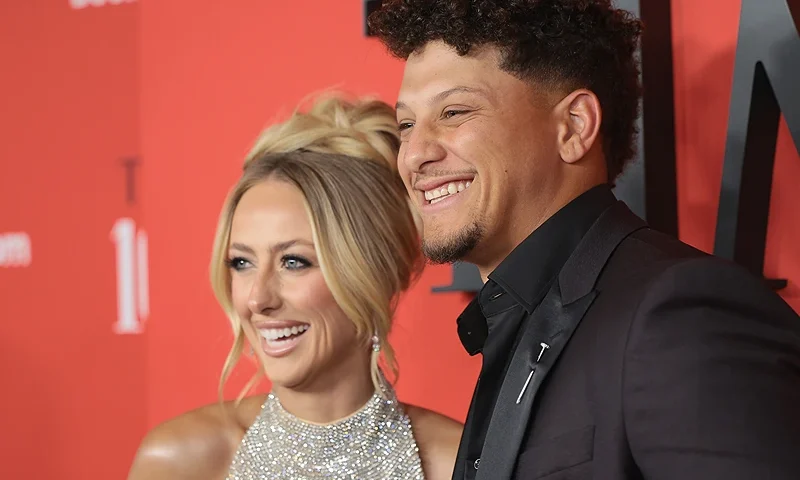 NEW YORK, NEW YORK - APRIL 25: (L-R) Brittany Mahomes and Patrick Mahomes attend the 2024 TIME100 Gala at Jazz at Lincoln Center on April 25, 2024 in New York City. (Photo by Dimitrios Kambouris/Getty Images for TIME)