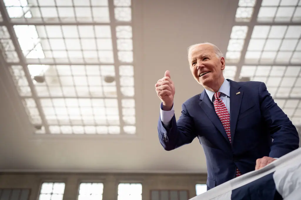 Biden Raises Eyebrows By Wearing ‘Trump 2024’ Hat Following Debate