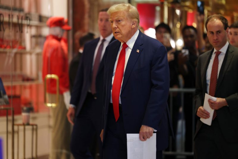 Trump Appears At Manhattan Federal Court To Appeal $5M Judgment In E. Jean Carroll Case