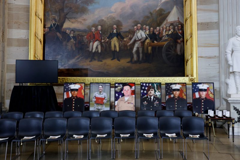 Congress Honoring The 13 Service Members Killed In Afghanistan Withdrawal