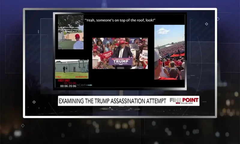 Video still from Fine Point on One America News Network