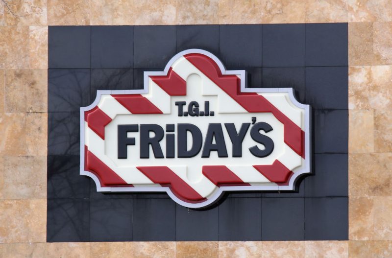 T.G.I. Fridays Closes 12 Stores In The U.S. In Just 1 Month