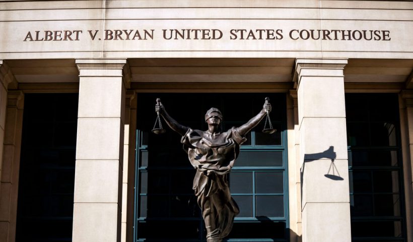 ALEXANDRIA, VIRGINIA - SEPTEMBER 9: The U.S. District Court for the Eastern District of Virginia is seen on morning of opening arguments in the Department of Justice's second antirust trial against Google in Alexandria, Virginia on September 9, 2024. The Department of Justice will argue that Google's advertising business creates an unequal field for its competitors and creates a monopoly that leads to higher ad prices for customers.(Photo by Bonnie Cash/Getty Images)
