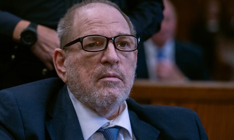 Former film producer Harvey Weinstein appears for a hearing in court on September 18, 2024 in New York City. Weinstein has pleaded not guilty to a new sex crimes charge. (Photo by Jeenah Moon-Pool/Getty Images)