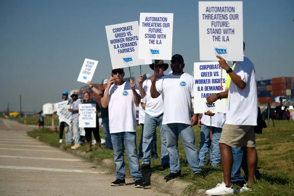 Dockworkers From Maine To Texas Begin Strike That Could Have Lasting Impact On Economy