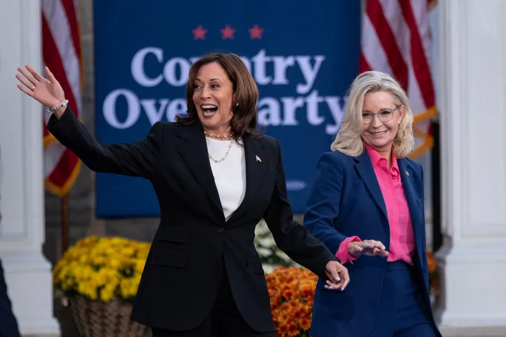Ousted Rep. Liz Cheney Stumps For Kamala Harris In Wis.