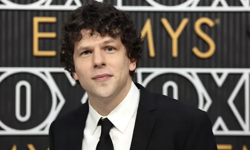 Jesse Eisenberg attends the 75th Primetime Emmy Awards in Los Angeles, California, U.S. January 15, 2024. REUTERS/Mike Blake/File Photo