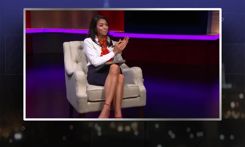 Video still from Fine Point on One America News Network