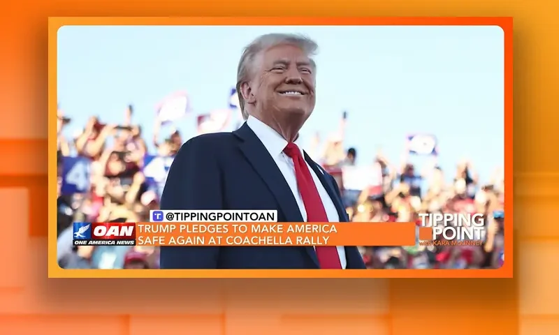 Video still from Tipping Point on One America News Network