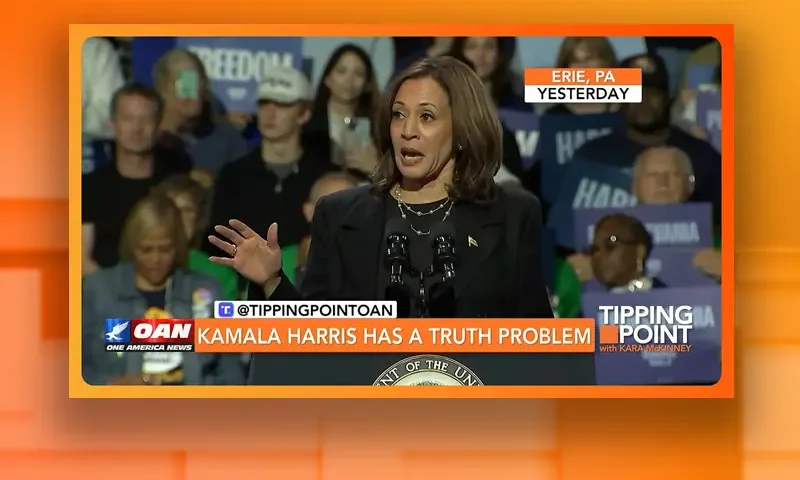 Video still from Tipping Point on One America News Network