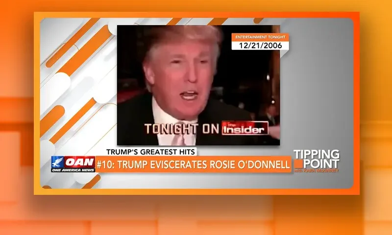 Video still from Tipping Point on One America News Network