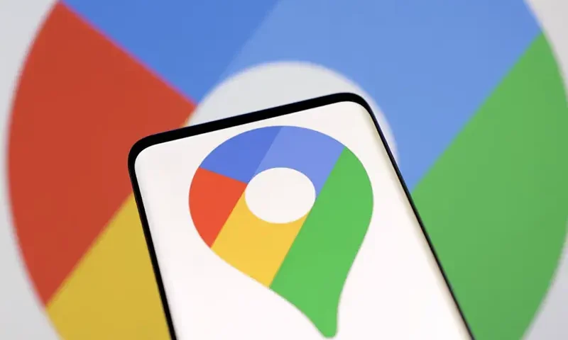 Google Maps app logo is seen in this illustration taken, August 22, 2022. REUTERS/Dado Ruvic/Illustration/File Photo