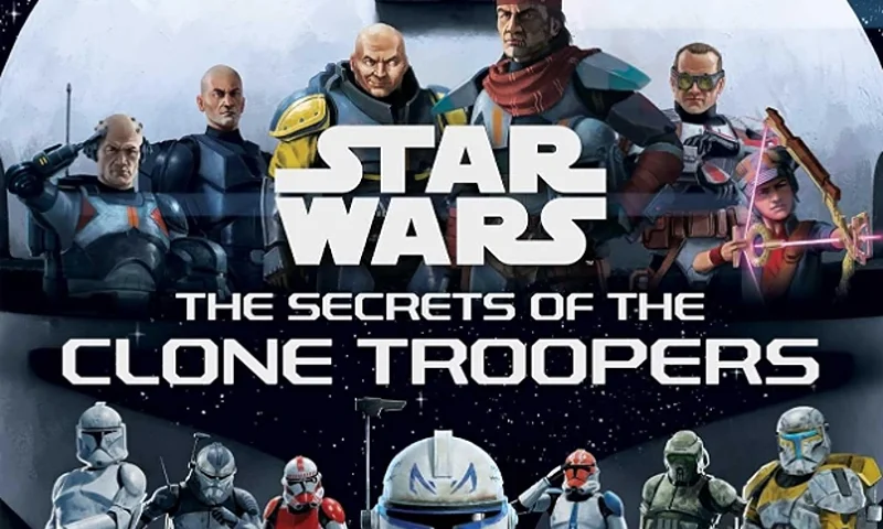 Hardcover book "Star Wars: The Secrets of the Clone Troopers (Star Wars Secrets)" - available on Amazon, by Marc Sumerak (Author) and Alberto Buscicchio (Artist) via Getty Images.