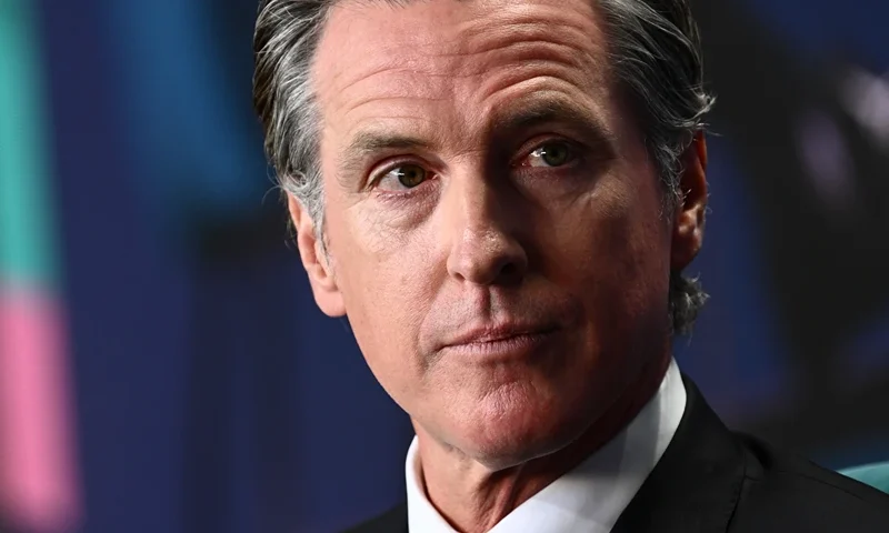 California Governor Gavin Newsom speaks during the Milken Institute Global Conference in Beverly Hills, California on May 2, 2023. (Photo by Patrick T. Fallon / AFP) (Photo by PATRICK T. FALLON/AFP via Getty Images)