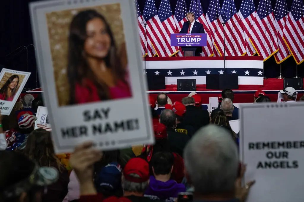 Trump Celebrates Guilty Verdict: ‘Justice For Laken Riley’
