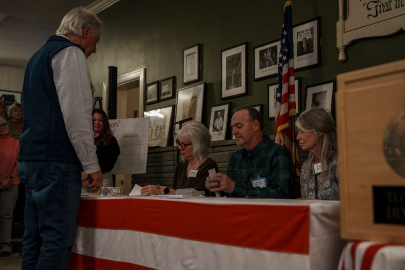 Harris-Trump Showdown Begins With Midnight Votes In Small New Hampshire Township