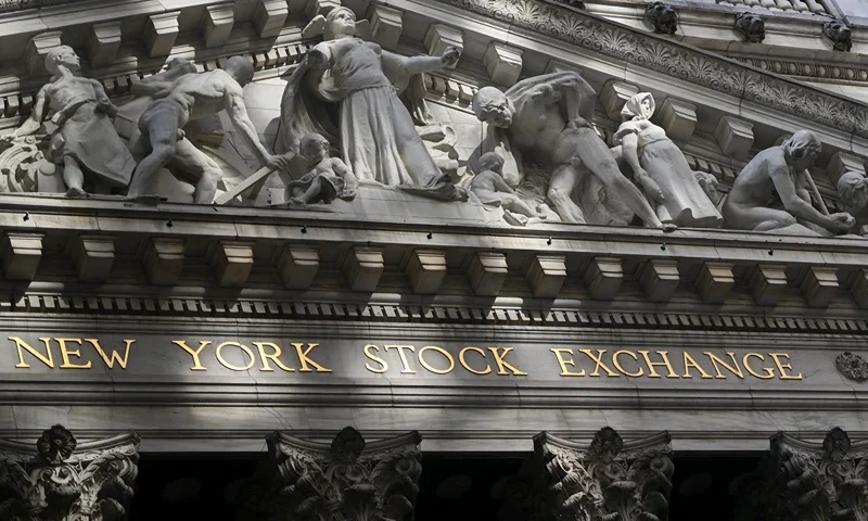 A view of the New York Stock Exchange (NYSE) on Wall Street November 13, 2024, in New York City. (Photo by ANGELA WEISS / AFP) (Photo by ANGELA WEISS/AFP via Getty Images)