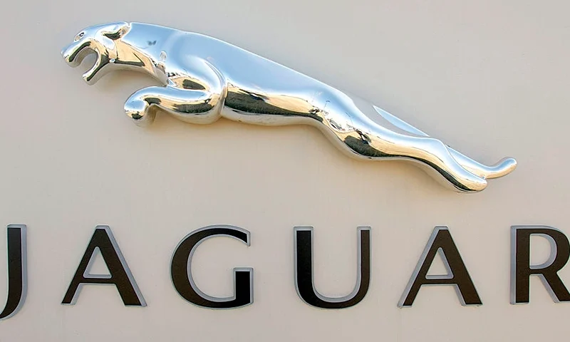 UTICA, MI - MARCH 26: A Jaguar sign stands at a Jaguar/Land Rover dealership March 26, 2008 in Utica, Michigan. Ford Motor Company announced it had entered into a definitive agreement to sell its Jaguar/Land Rover operations to India-based Tata Motors for $2.3 billion. (Photo by Bill Pugliano/Getty Images)