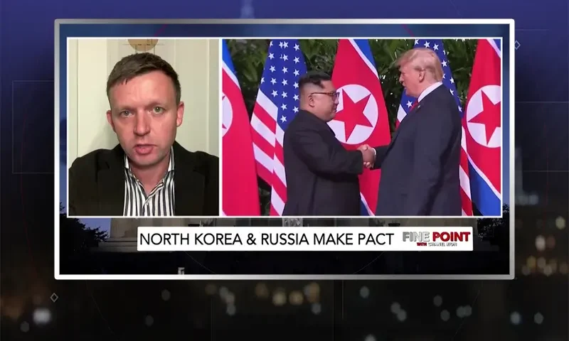 Video still from Fine Point on One America News Network
