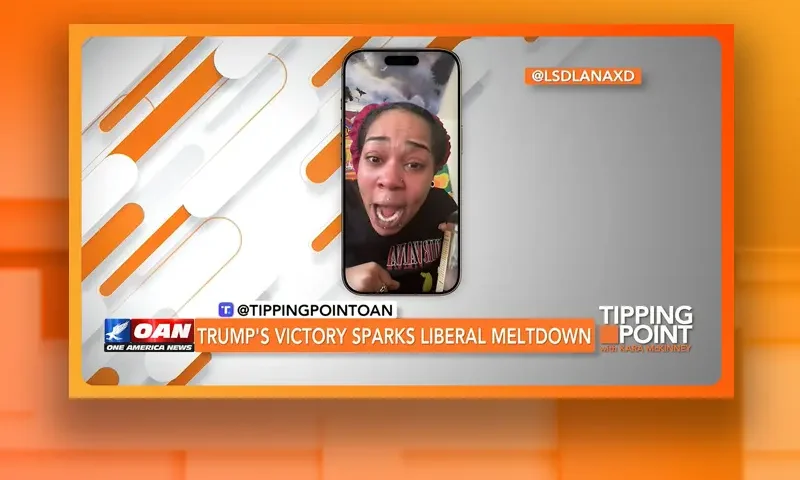 Video still from Tipping Point on One America News Network