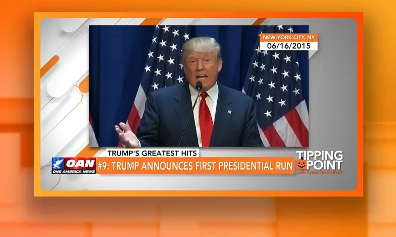 Video still from Tipping Point on One America News Network